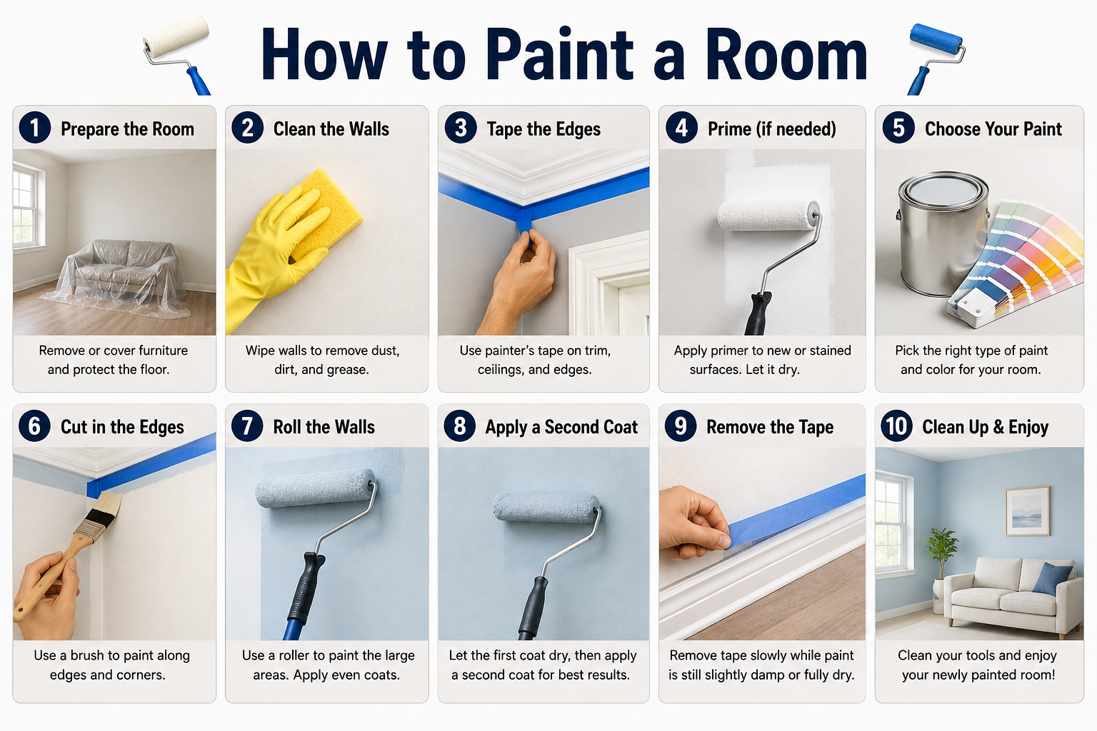How to Paint a Room Complete Beginner's Guide