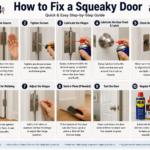 How to Fix a Squeaky Door