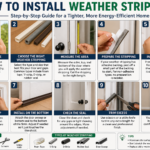 install weather stripping
