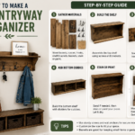 How to Make a DIY Entryway Organizer