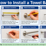 How to Install a Towel Bar: Easy DIY Guide