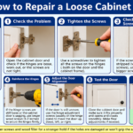 How to Repair a Loose Cabinet Door (DIY Fix)