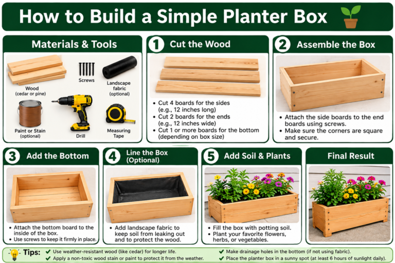 How to Build a Simple Planter Box
