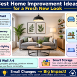 Best Home Improvement Ideas for a Fresh New Look: 20 Easy Upgrades