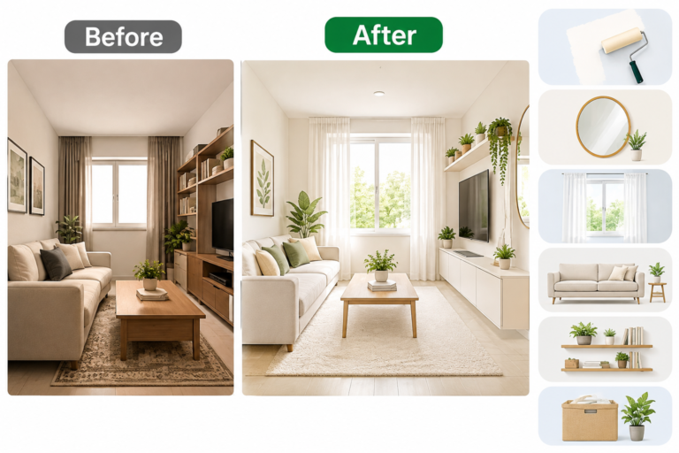 How to Make a Small Home Feel More Spacious