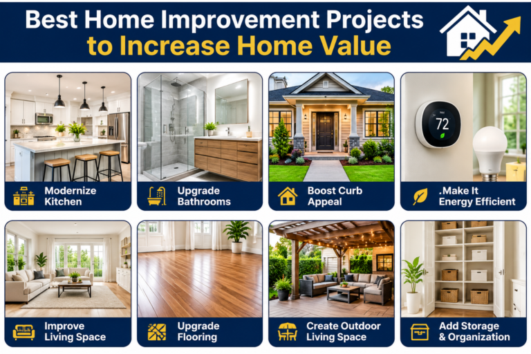 Best Home Improvement Projects to Increase Home Value