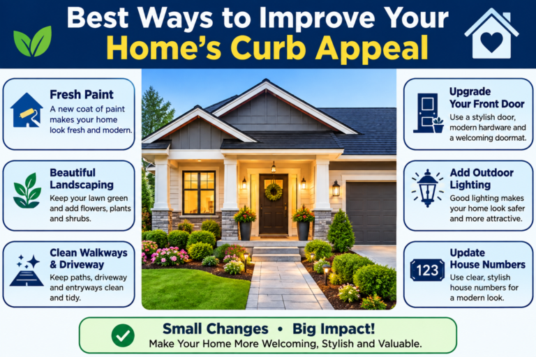 Best Ways to Improve Your Home’s Curb Appeal