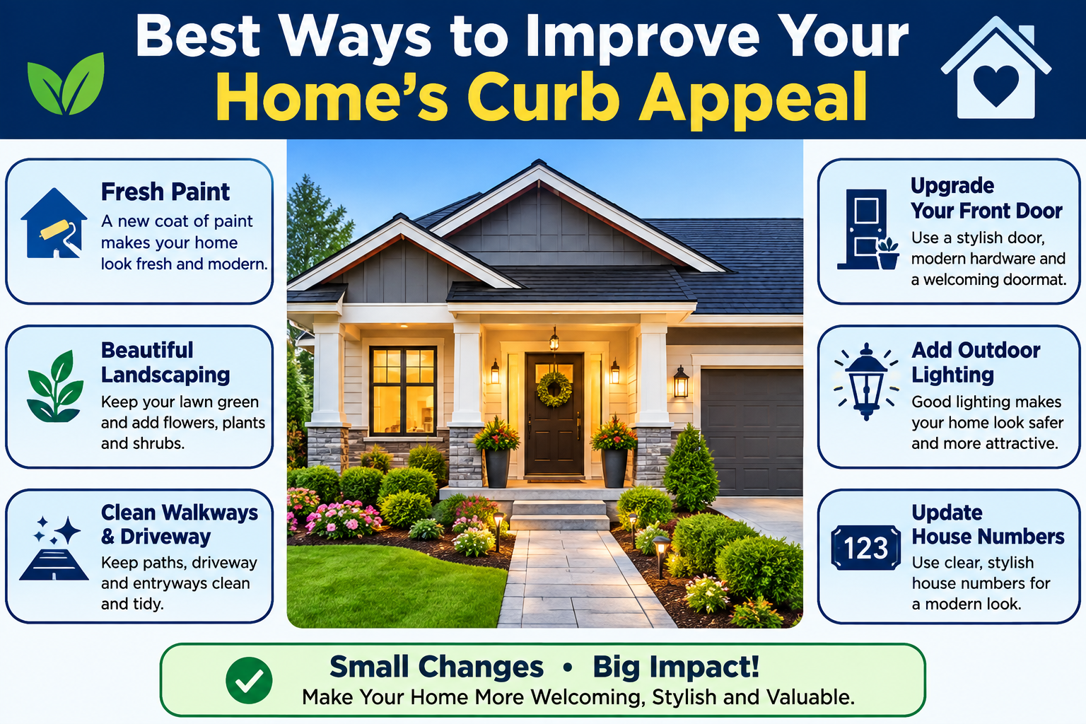 Best Ways to Improve Your Home’s Curb Appeal
