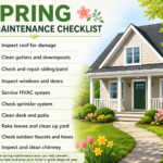 Spring Home Maintenance Checklist