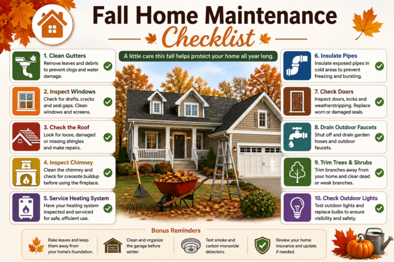 Fall Home Maintenance Checklist