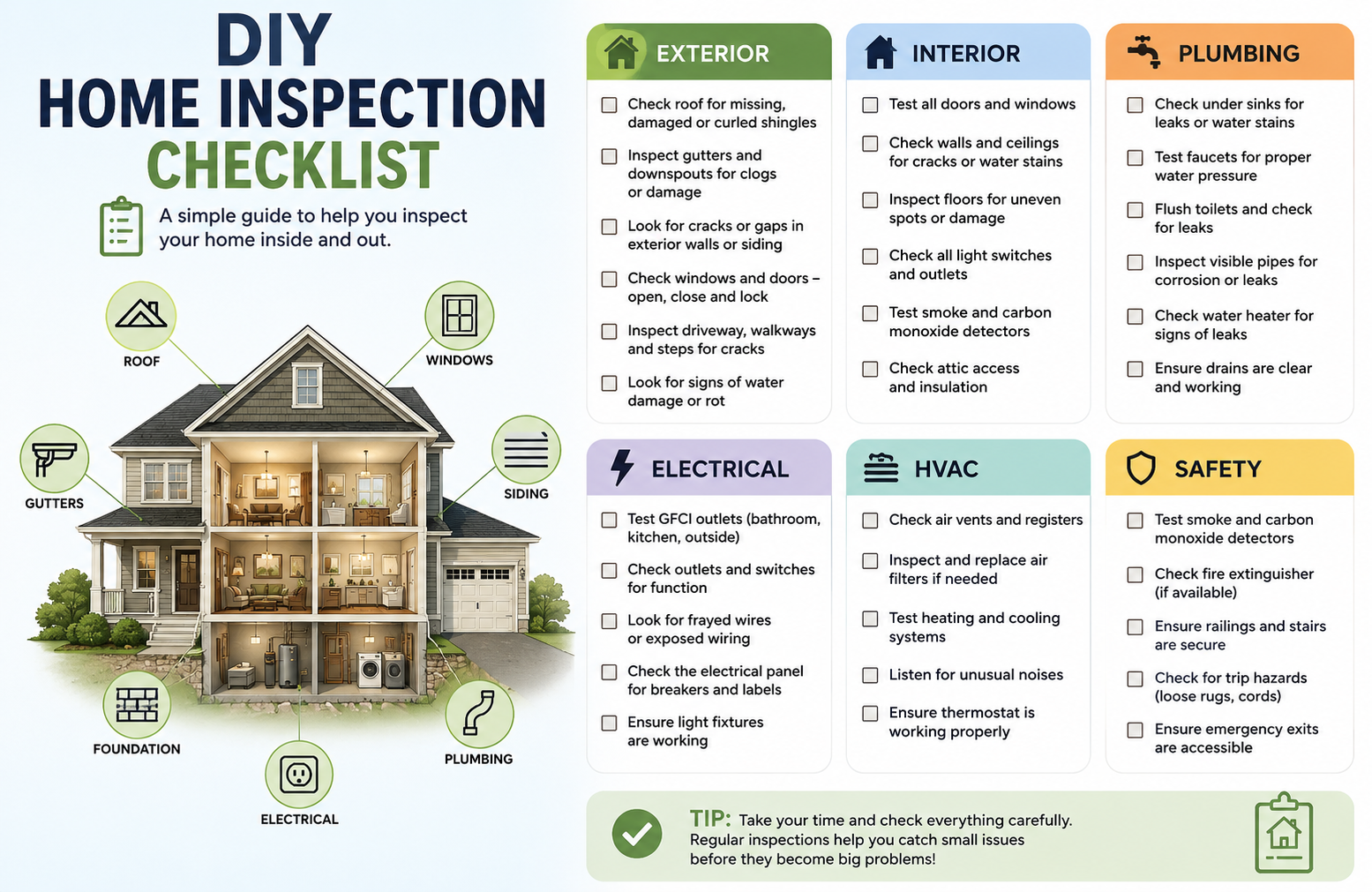 DIY Home Inspection Checklist