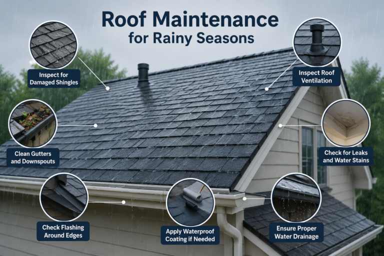 Roof Maintenance for Rainy Seasons