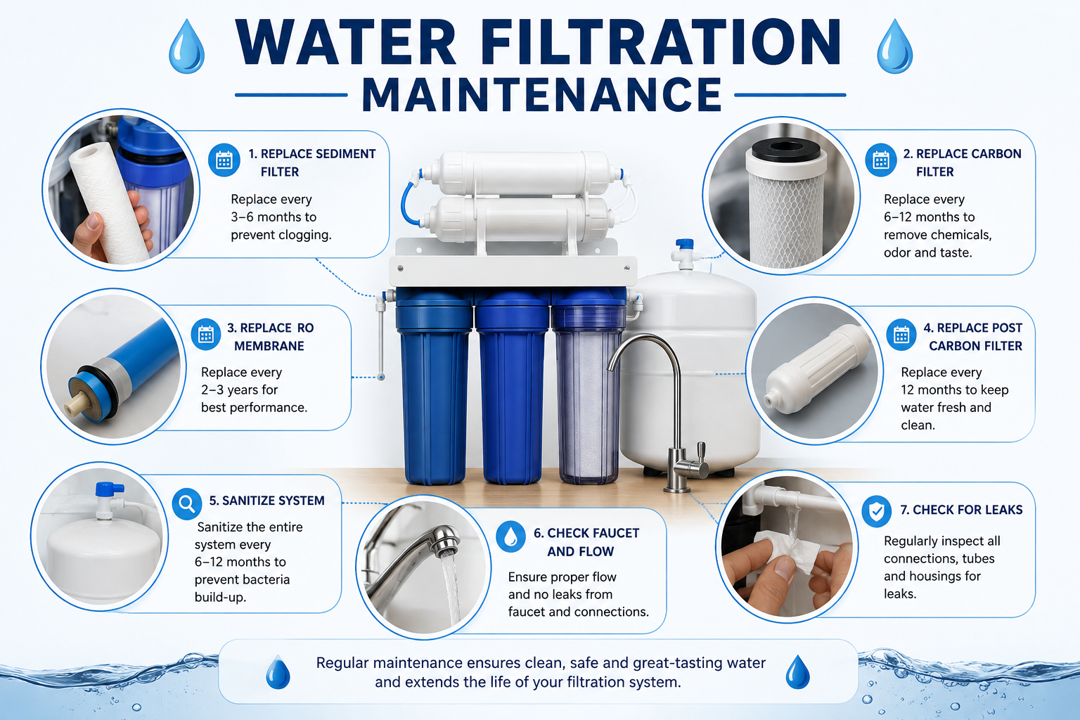 Water Filtration System Maintenance