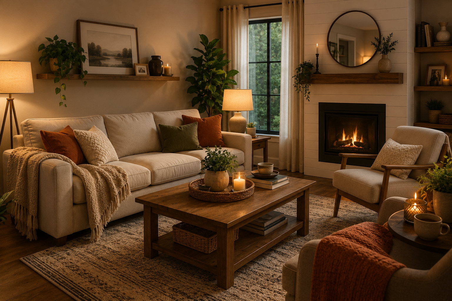 How to Create a Warm and Inviting Living Room